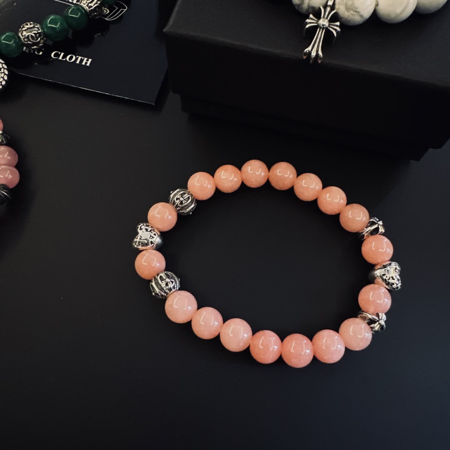 Chrome Hearts Beaded Bracelet Set